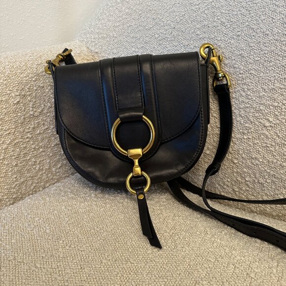 Frye Small Ilana Harness Leather Saddle Bag - Picture 7 of 12